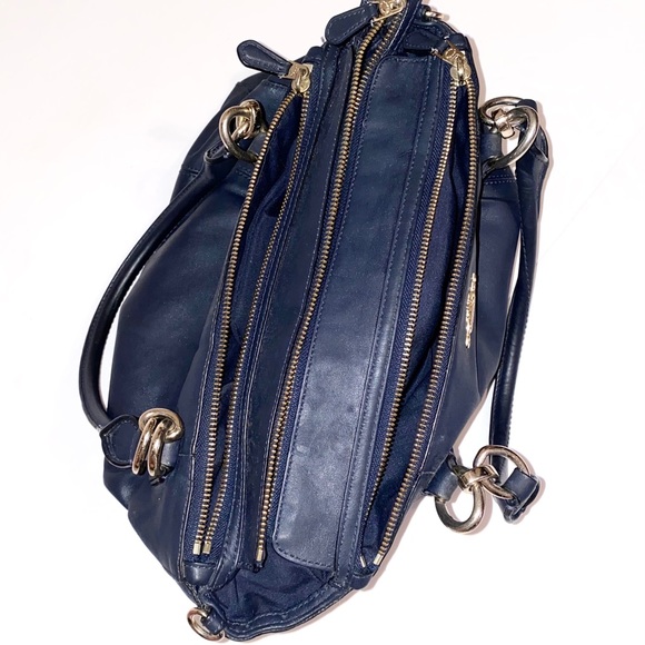 ❌SOLD❌Navy coach Colette shoulder bag purse - Picture 5 of 6